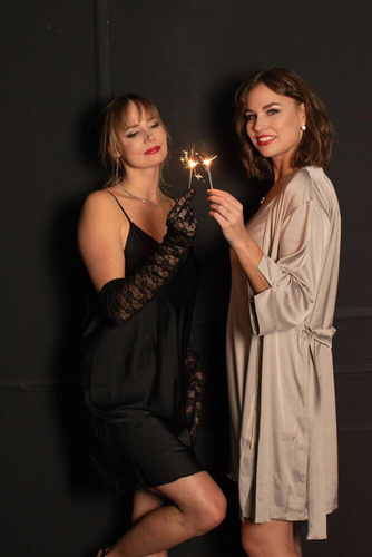 758 Cordelia Camisa de mujer De Lafense - negra