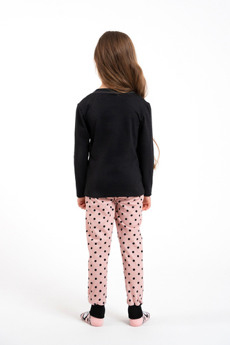 Bonilla Pijama de niña Moda Italiana - negro/estampado