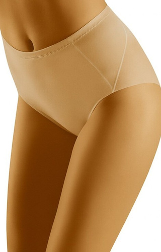Eco-Ah Braga de mujer Wolbar beige - moldeadora, talle alto, algodón