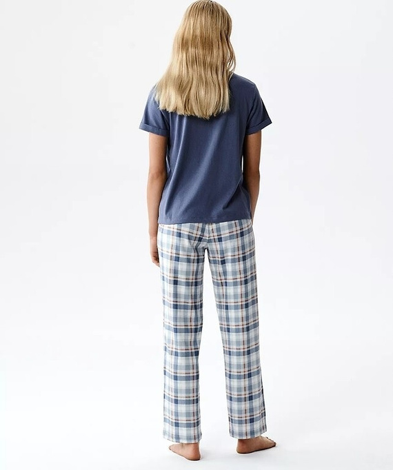 Pijama mujer Atlantic NLP-513 modal algodón manga corta pantalón