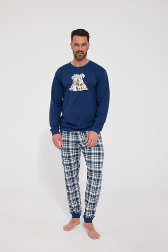 Pijama para hombre Cornette 326/326 Pumpkin Club 2 100% algodón pantalones cortos