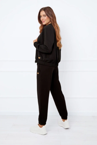 Caro Chaqueta bomber de mujer Italian Fashion - negro