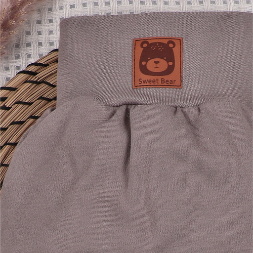 ABN-5542 Semi-cama para bebé de algodón orgánico Nini Happy Animals - comodidad, seguridad, respetuosa con el medio ambiente