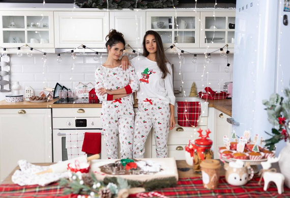 Pijama para mujer Samantha Sensis -ecru