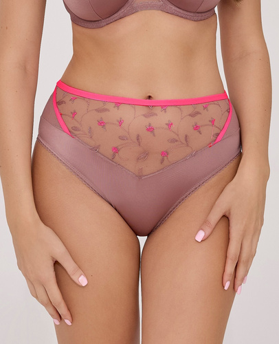 Figs Ava 2256 negro - corte clásico, microfibra suave, comodidad y encaje sutil