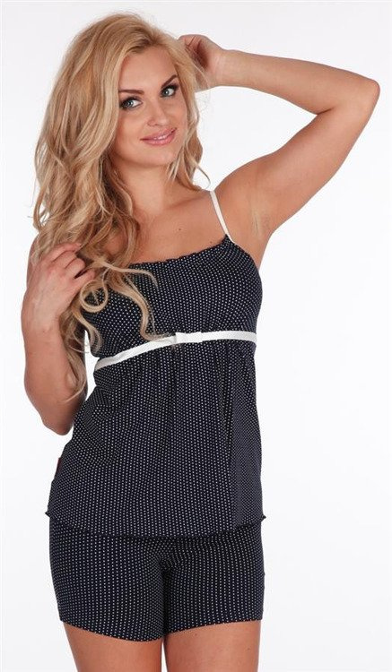 915 Pijama de mujer Dots Forex - azul marino