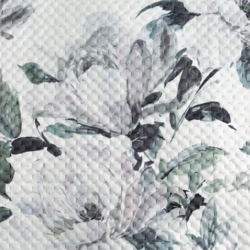 Narzuta Loti Eurofirany blanca decorativa 100% poliéster elegante