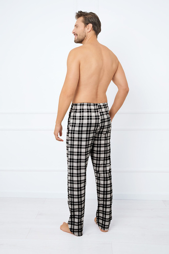 Klark Pantalones de pijama para hombre, largos Moda Italiana - estampado