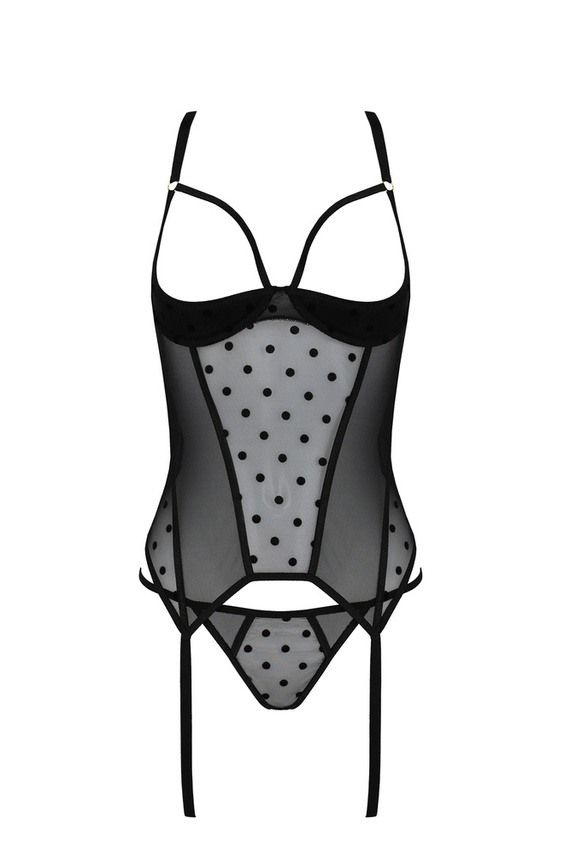 Marina Corset corsé de mujer Passion negro