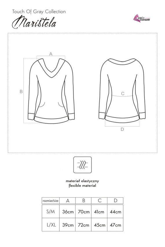 Maristela LC 90374 Camisa mujer LivCo Corsetti Moda