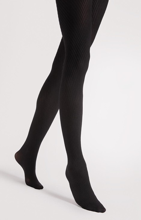 G 6127 Argenta Tights Fiore 40 den nero - fantasía, microfibra