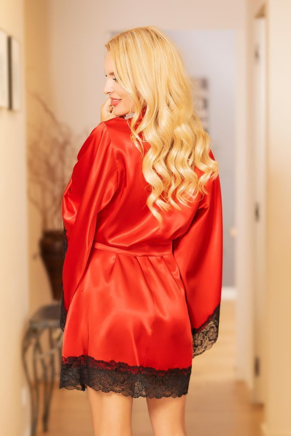 Mahe Bata de mujer Kalimo - rojo