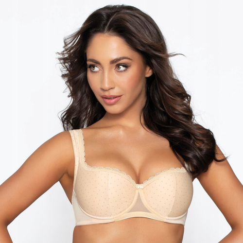 Sujetador balconette Sophia Push-up Paripari - beige