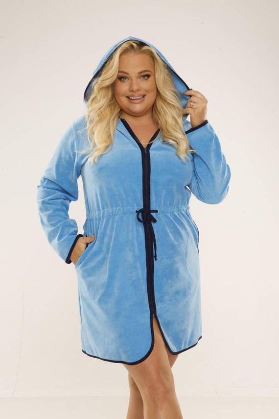 313 Desiree Albornoz de señora De Lafense - azul claro