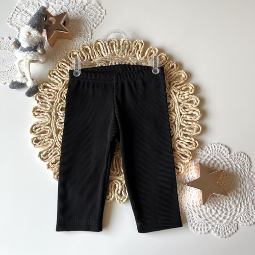 Mamatti Leggings SL02 Merry Christmas - Negro, Algodón, Niñas