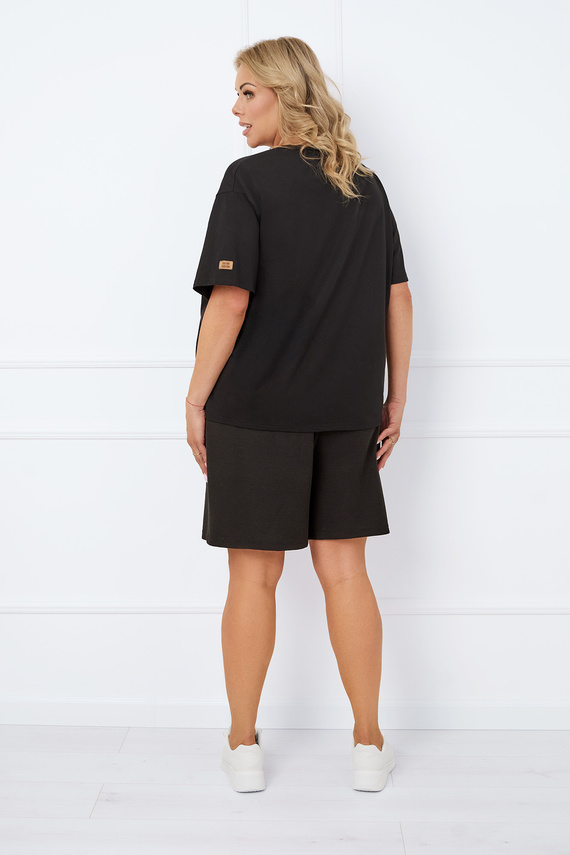 Conjunto Bono Ladies Moda Italiana - negro