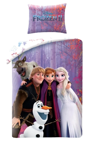 Frozen Ice Age Kids 12 Ropa de cama de algodón Halantex - 100% algodón, cremallera, peso 115 gsm