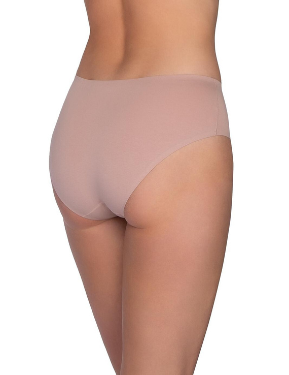 Bragas mujer Lama L-LC1598 BI sin costuras algodón pack 2 beige-mocca