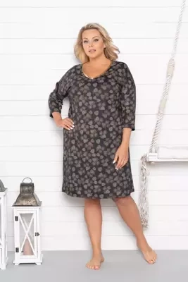 Pinnia camiseta 3/4 mujer Italia Fashion - estampado