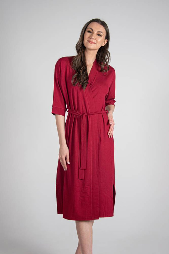 942 Visa Bata larga De Lafense - granate