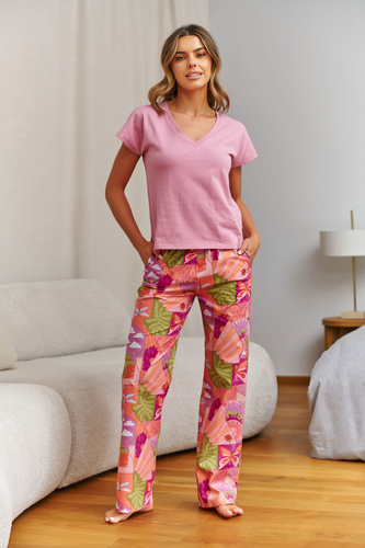 Pijama mujer Doctor Nap 7429 100% algodón estampado color Hansen