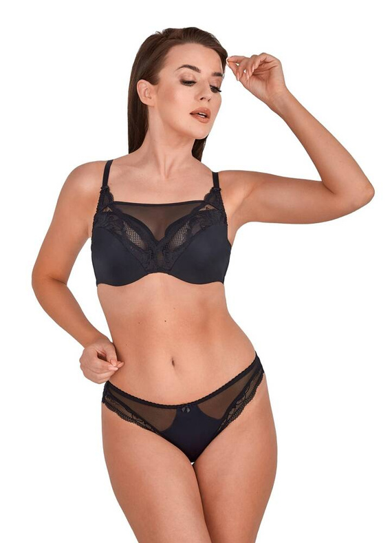 BS 1216 Sujetador Ida Soft Gaia - Negro