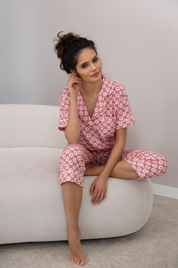 Sensis Sofija Pantalones de pijama para mujer - rosa