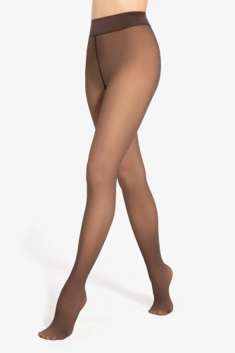 Medias Gatta Transparent Effect 50 DEN cálidas con efecto 20 DEN para invierno - milky nude