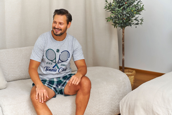 Pijama hombre Doctor Nap 7401 Tennis 95% algodón