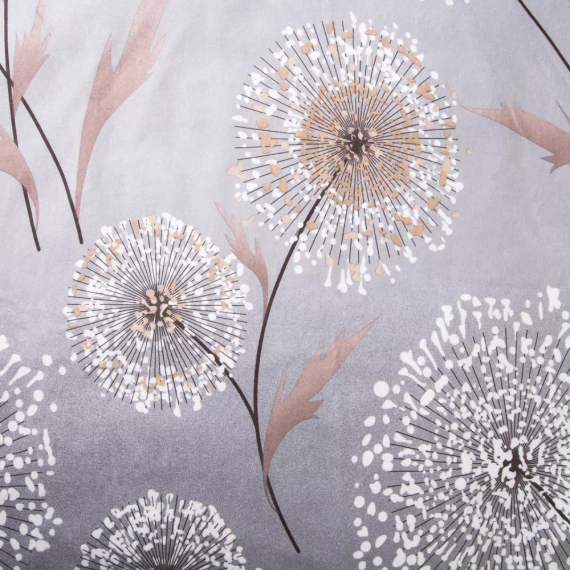 31513/2 Flannelove Darymex ropa de cama gris diente de león - juego, 100% algodón, cálido y suave