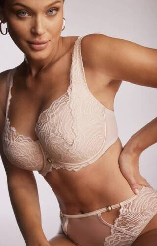 BC-1102 Sujetador con relleno Luna Kinga - beige