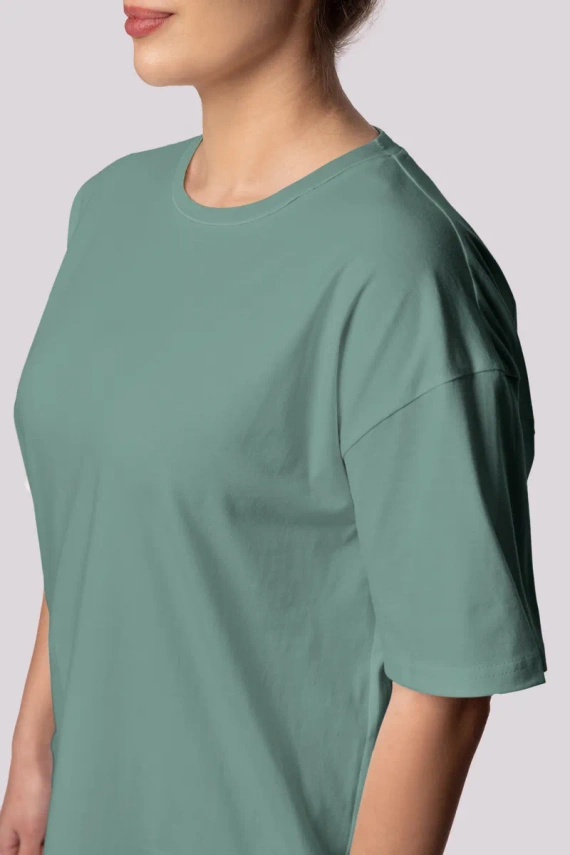 Bliss pijama de mujer de manga corta Mona verde oliva