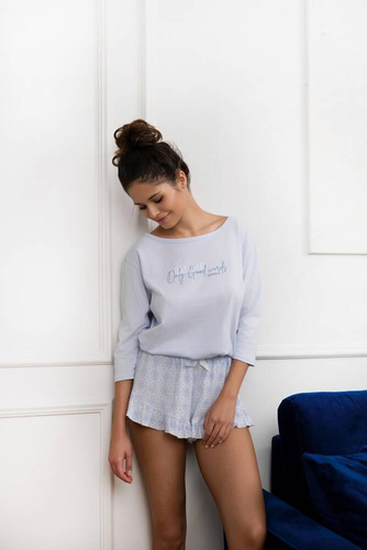 Angela Pijama de señora Sensis - azul