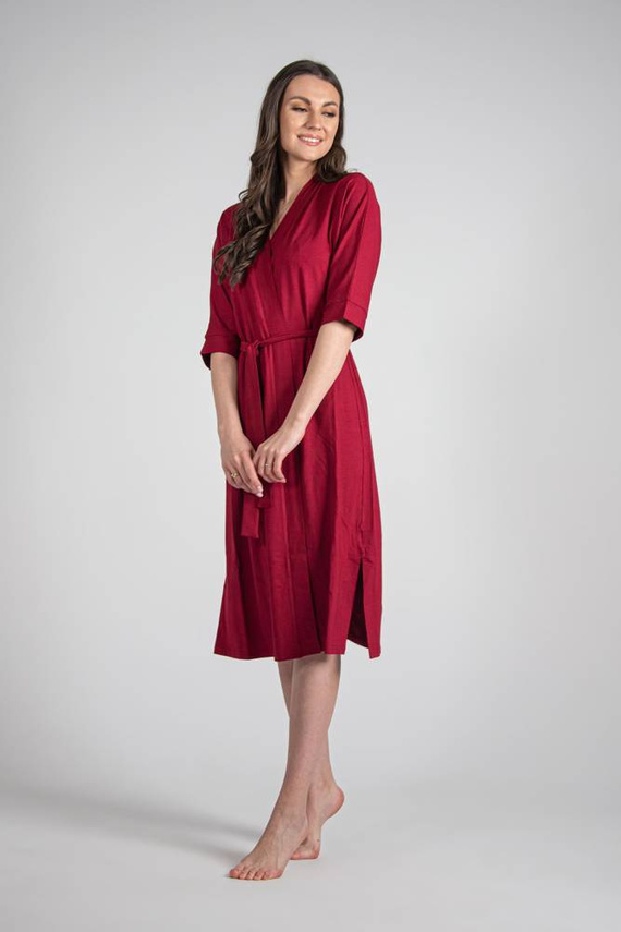 942 Visa Bata larga De Lafense - granate