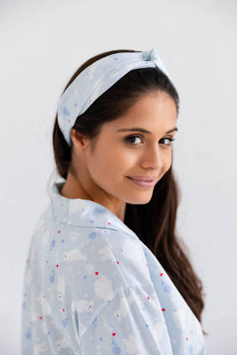 Diadema Sensis Oso Blanco - azul