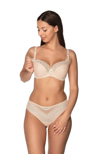 BS 1185 Sujetador con relleno Lucia Stiff de Gaia - beige