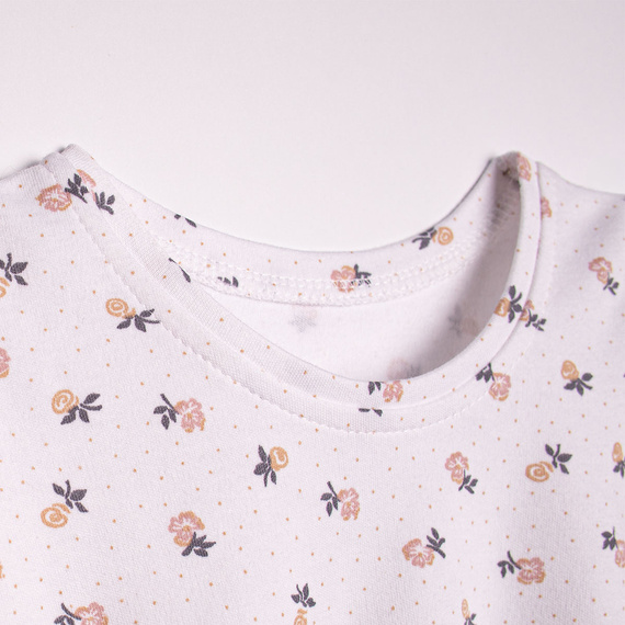 Nicol 220036 pijama niña 100% algodón suave cómoda flores