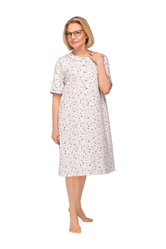 Camisón Martel Basia I 263 algodón suave cómodo con botones