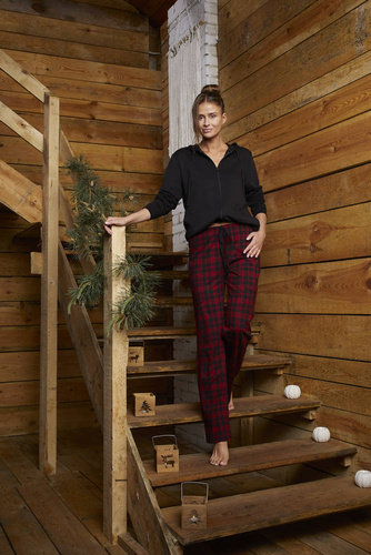 Ordesa Pantalón de pijama Moda Italiana- estampado