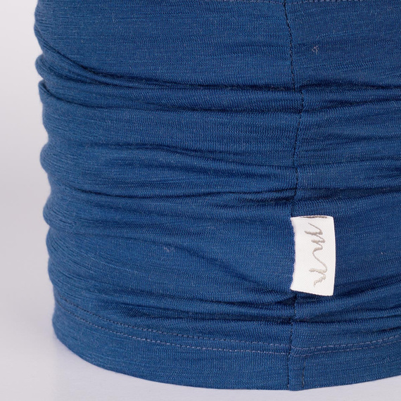 229135 Nicol Cuello infantil 100% Merino color azul marino