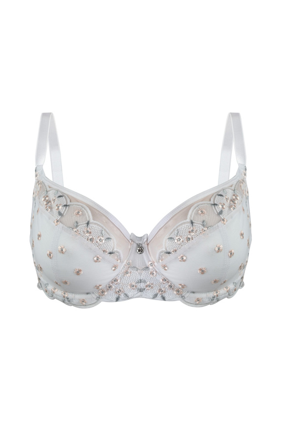 19226 Sujetador suave retro Mediolano blanco