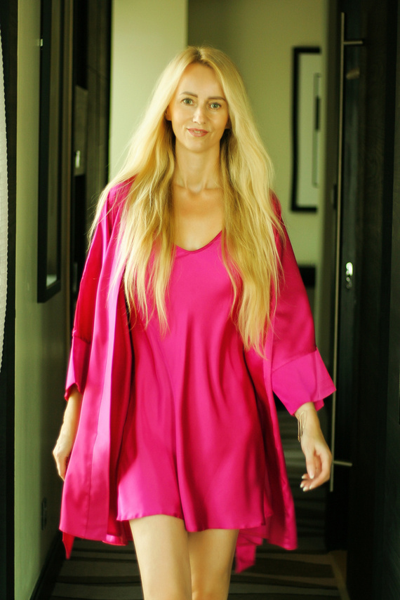 Panama Bata de mujer Podomka Kalimo - fucsia