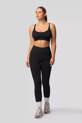 Leggings push-up Spaio PRO cintura alta opacos moldeadores black