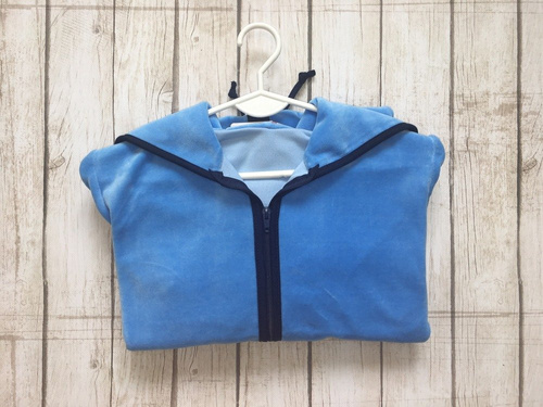 374 / 375 Albornoz infantil Desiree - azul