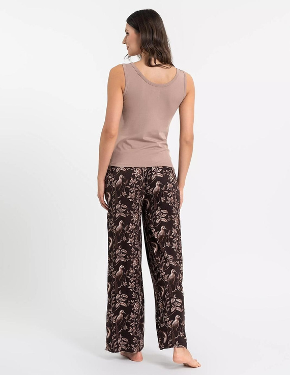 Pijama mujer Moraj PDD4000-009 cappuccino algodón viscosa