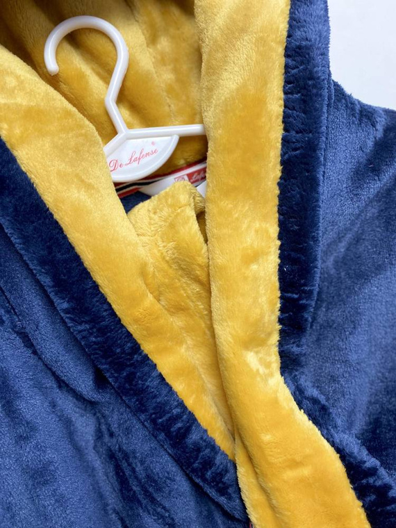 627 Soraya Bata corta de mujer Forex - azul marino / miel