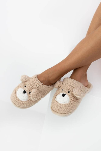 Pantuflas de mujer Mary Sensis - beige