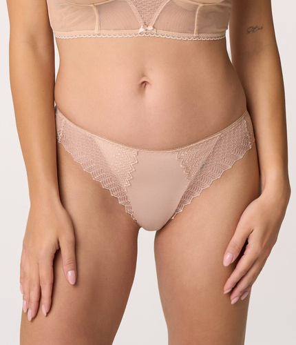 Babell 221 braguita de bikini clásica con encaje, comodidad diaria, ajuste perfecto - beige
