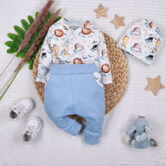 ABN-5618 Gorro para bebé Little Dreamers Nini de algodón orgánico - seguro, ecológico, cómodo