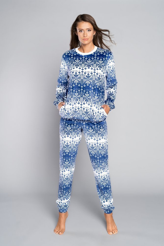 Snow Polar Conjunto Señoras Moda Italiana - gris